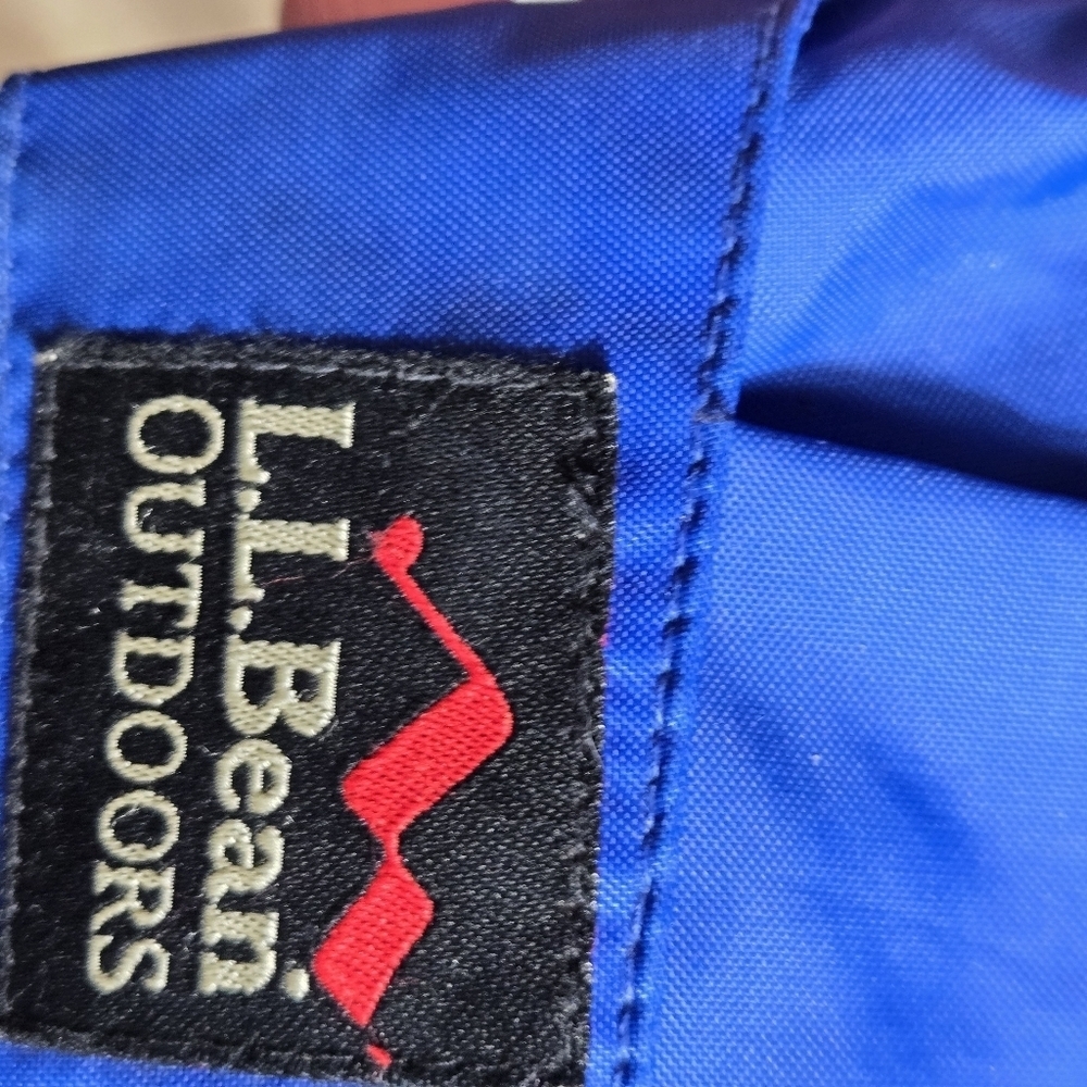 L.L. Bean Outdoors Royal Blue Fishermancore Rain Jacket - Picture 6 of 9